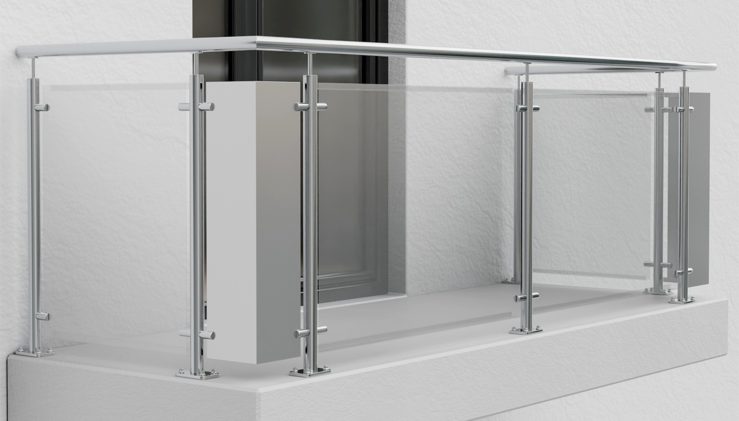 Hoekelement aluminium massieve plaat
