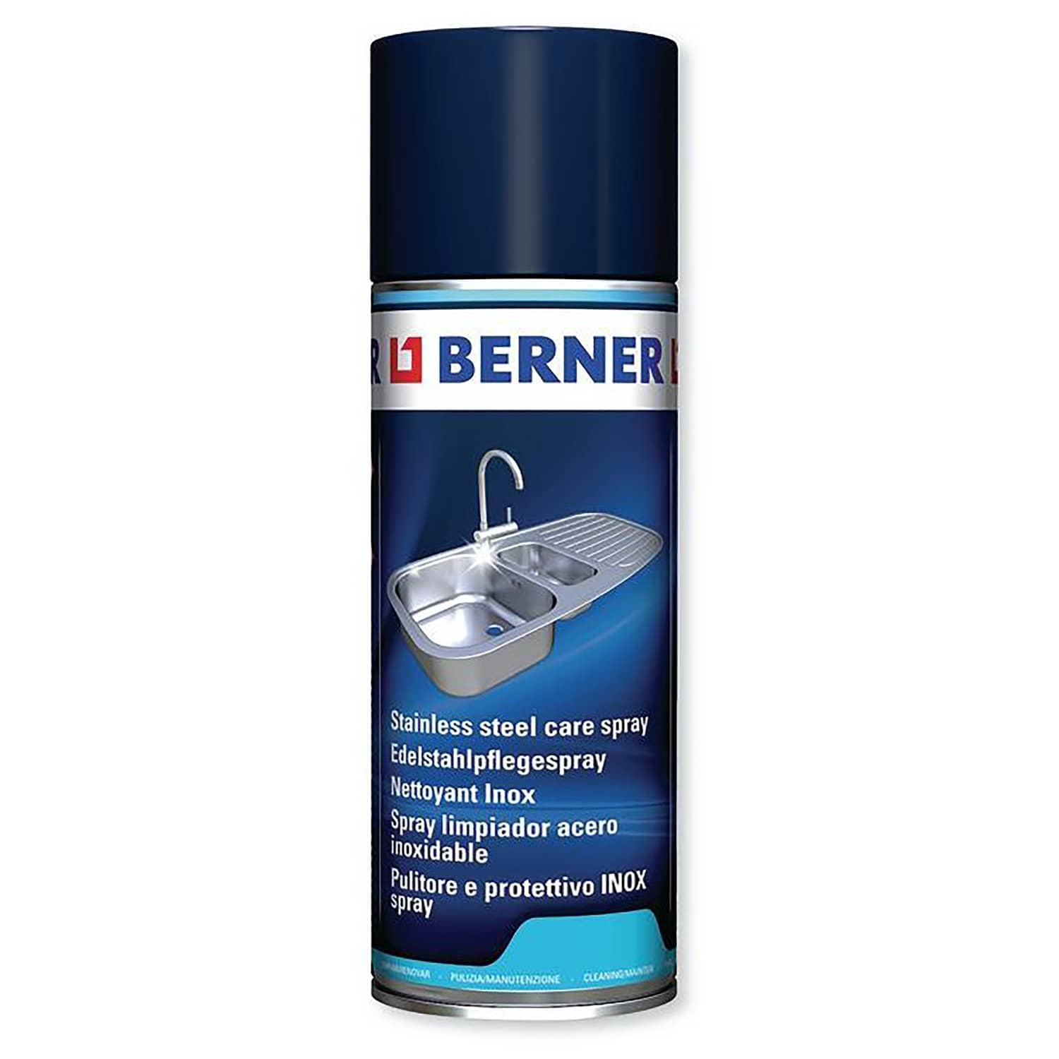 Berner Roestvrij Staal Onderhoud Spray 400ml 