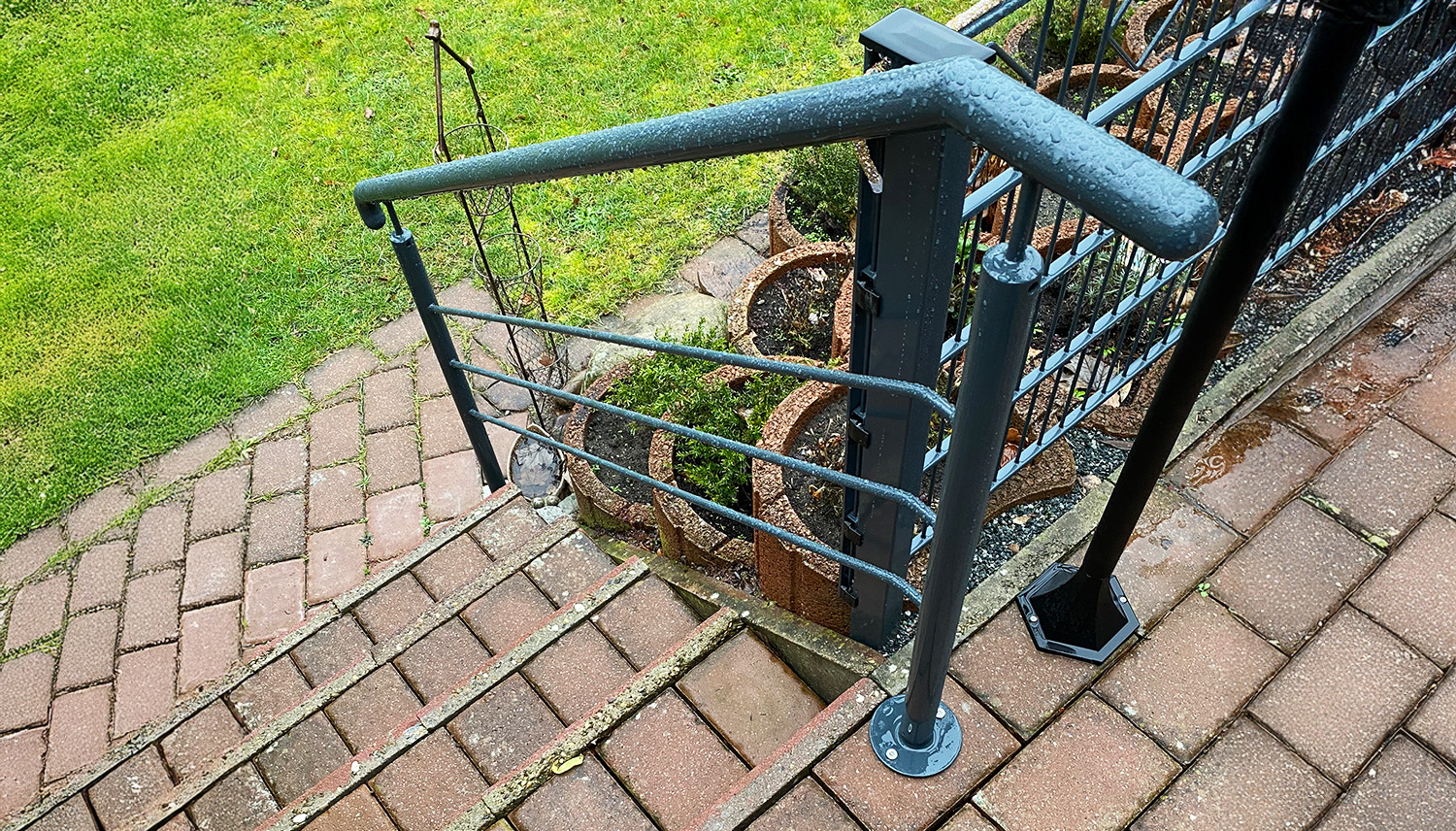 Roestvrijstalen trapbalustrade FS 1-6 dwarsverbindingen 