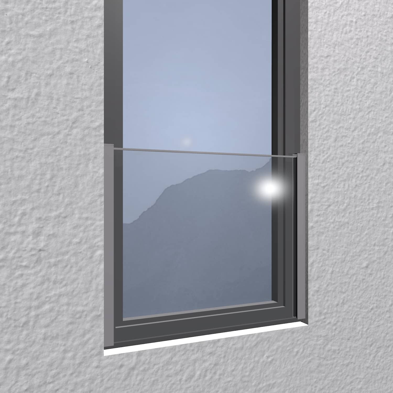 Französischer Balkon Glas Balmero