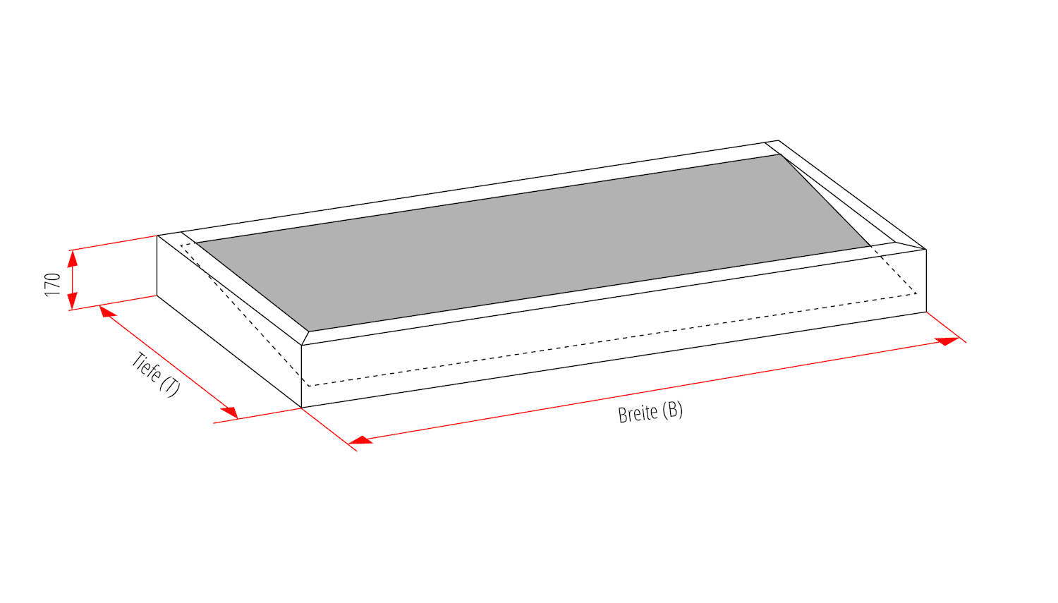 Aluminium luifel VAR-MO