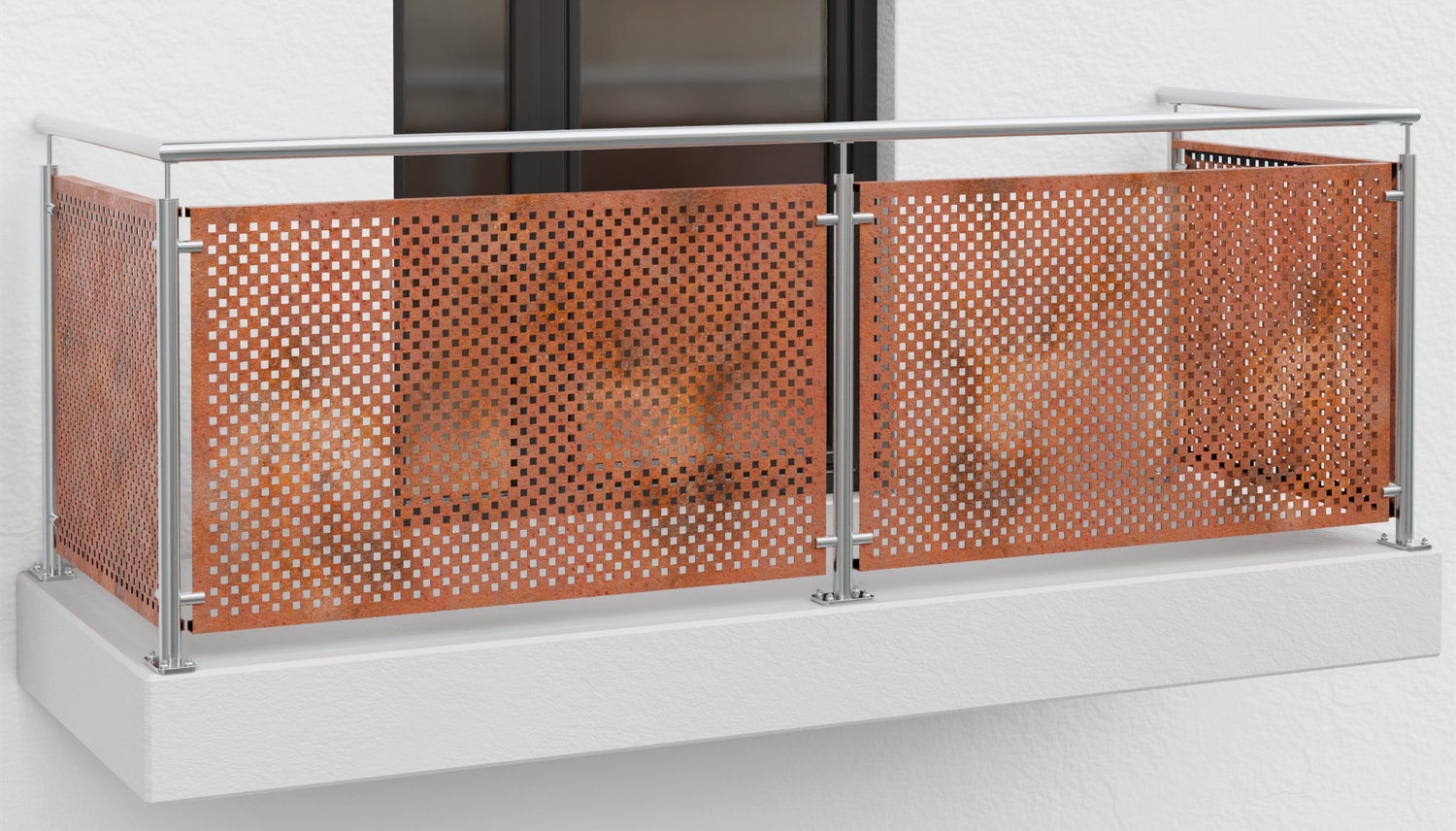 Cortenstaal Balkonbekleding QL VE