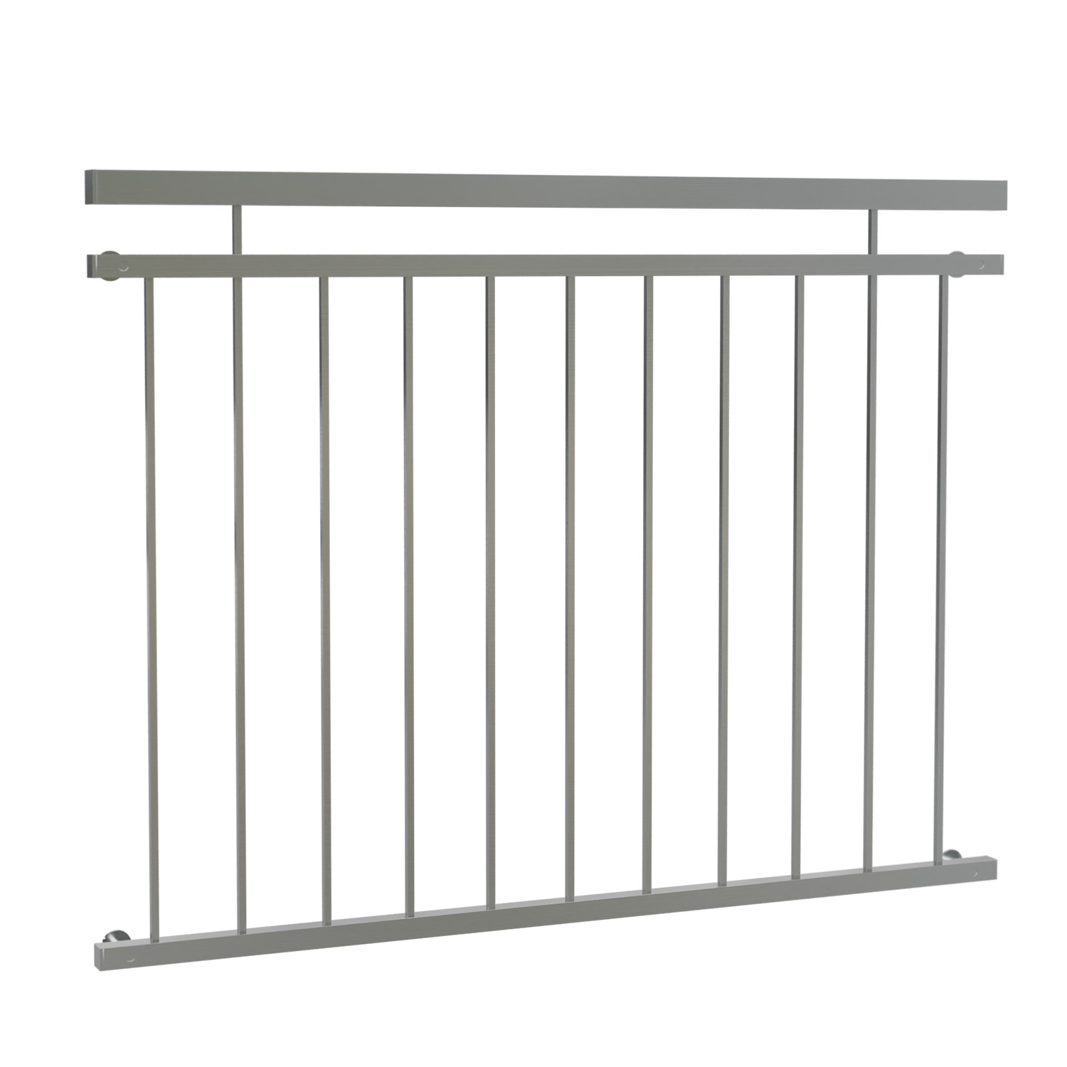 Frans Balkon Roestvrij Staal Vierkant