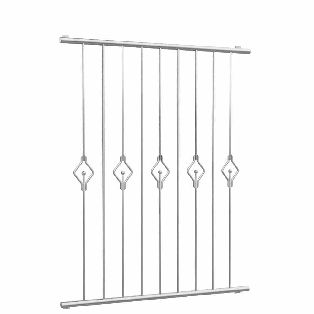 Traliewerk roestvrij staal staart 2