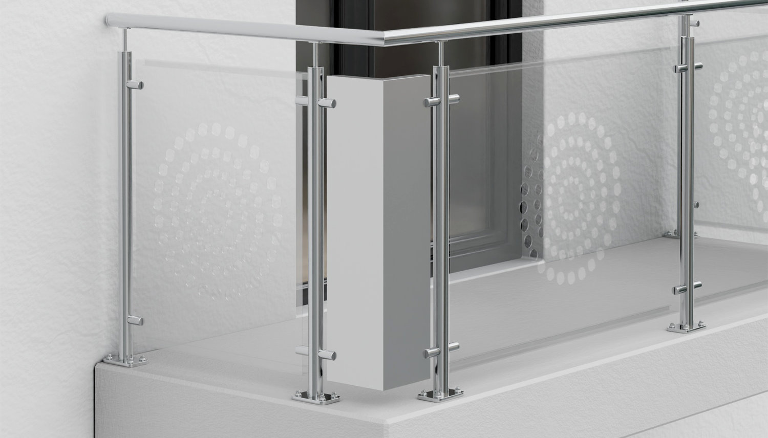 Hoekelement aluminium KR
