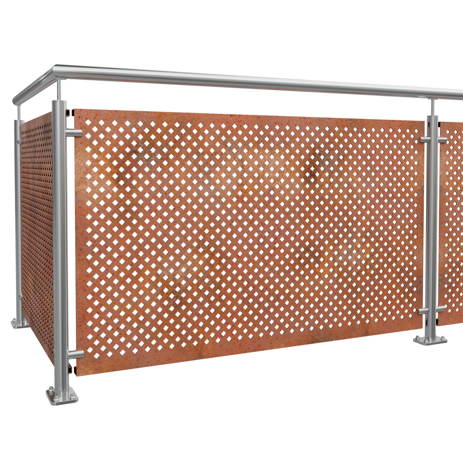 Cortenstaal Balkonbekleding QL DI VE