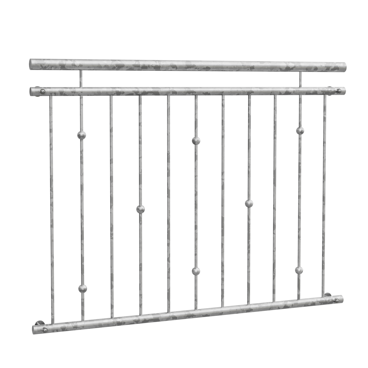 Frans balkon verzinkt Bollen offset