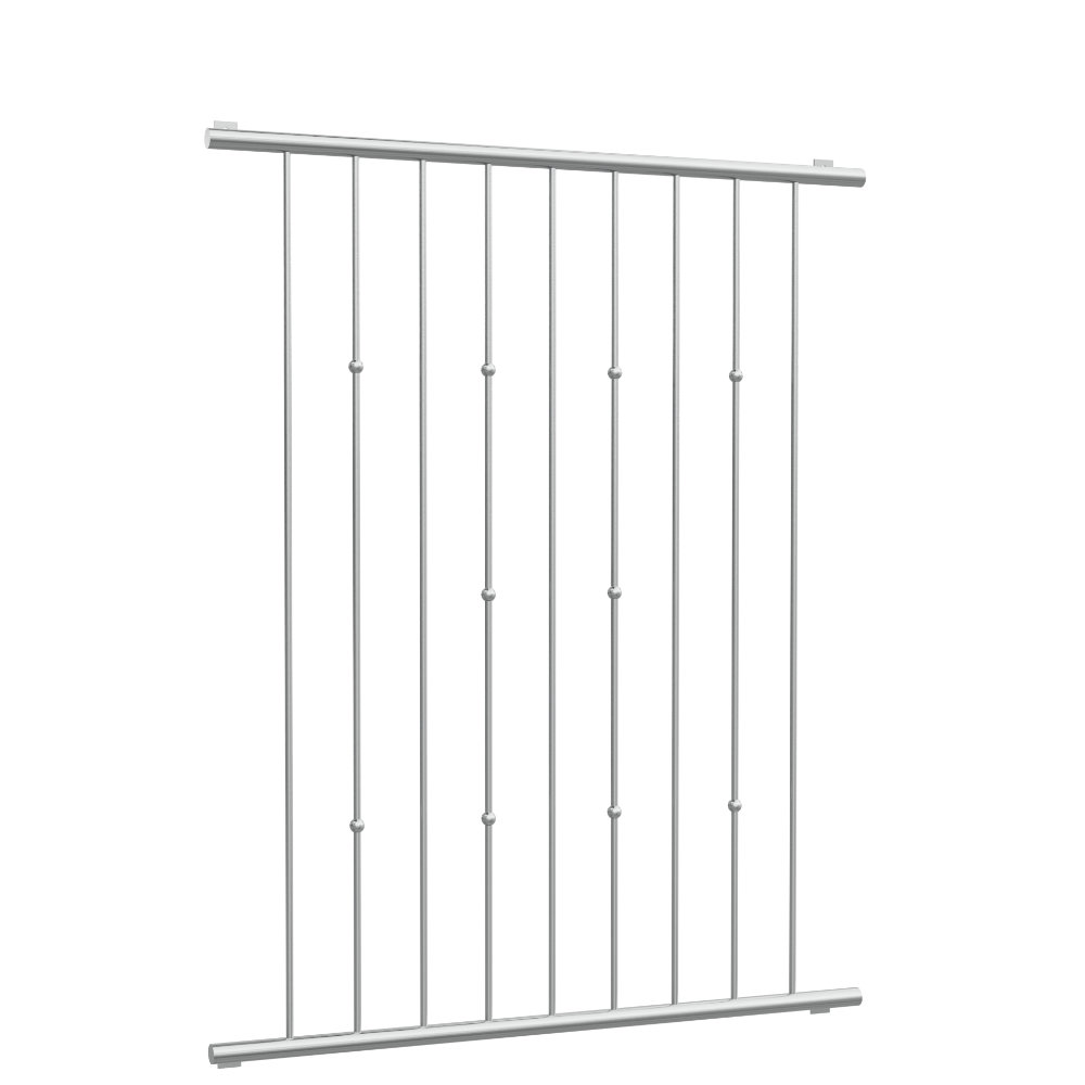 Traliewerk roestvrijstalen kogels verspringend 2