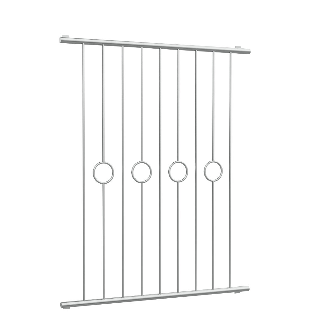 Traliewerk roestvrij staal cirkel bar 2