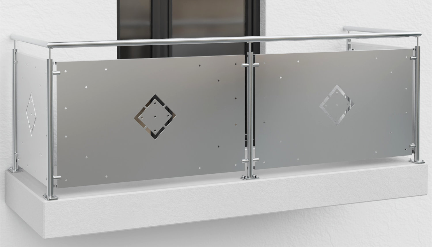 Balkonbekleding aluminium WÜ