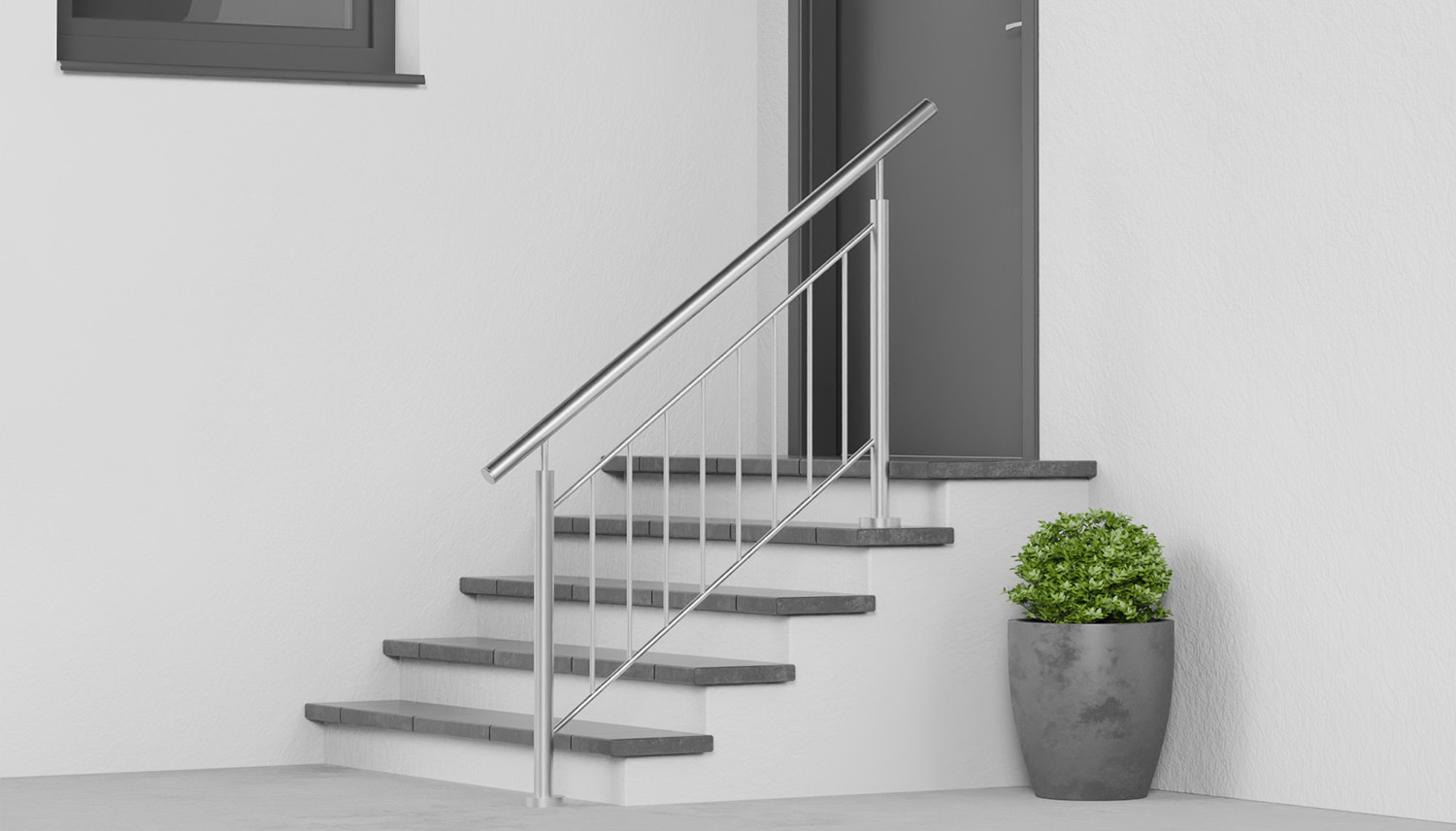 Trapbalustrade roestvrij staal FSG bar vullen 