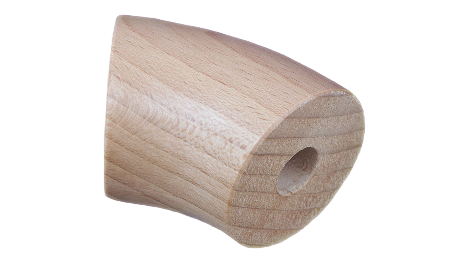 Leuning hout beuken Gebogen 45°