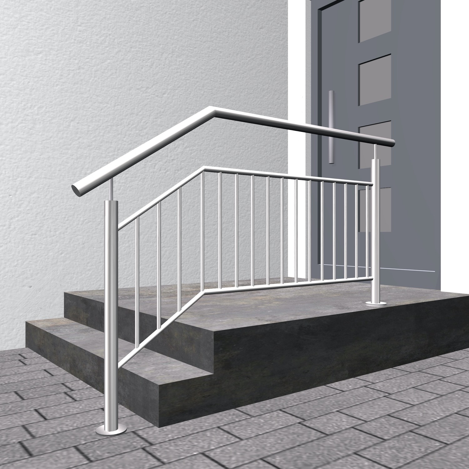 Trapbalustrade roestvrij staal FS-CL Staafvulling 