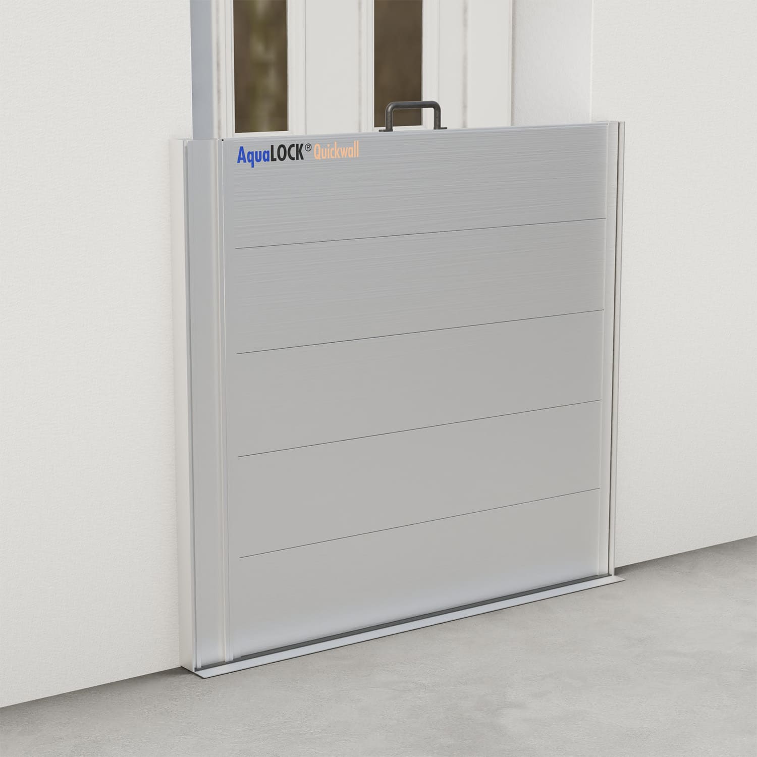 Mobiler Hochwasserschutz Alu AquaLOCK® Quickwall Mobiler Hochwasserschutz Alu AquaLOCK® Quickwall