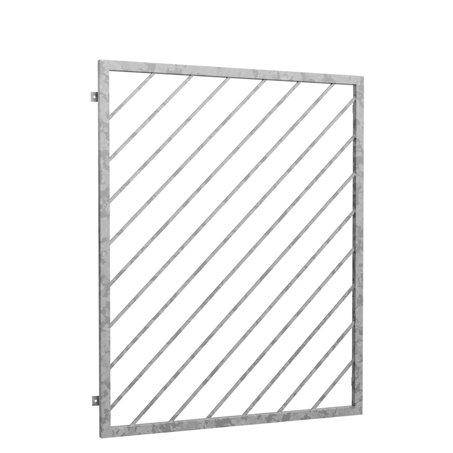 Verzinkt traliewerk Diagonale stang 1