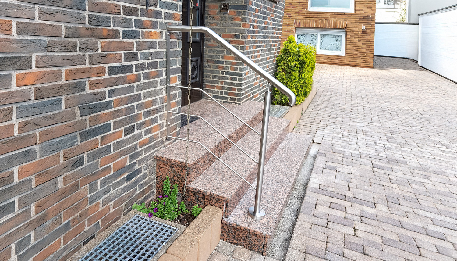 Roestvrijstalen trapbalustrade WTS 1-6 dwarsverbindingen 