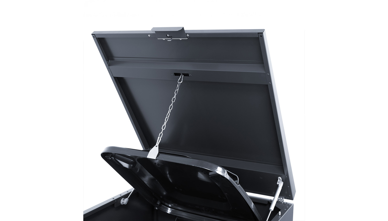 Mülltonnenbox Alu 1-türig MTB1012 240L von KNOBLOCH