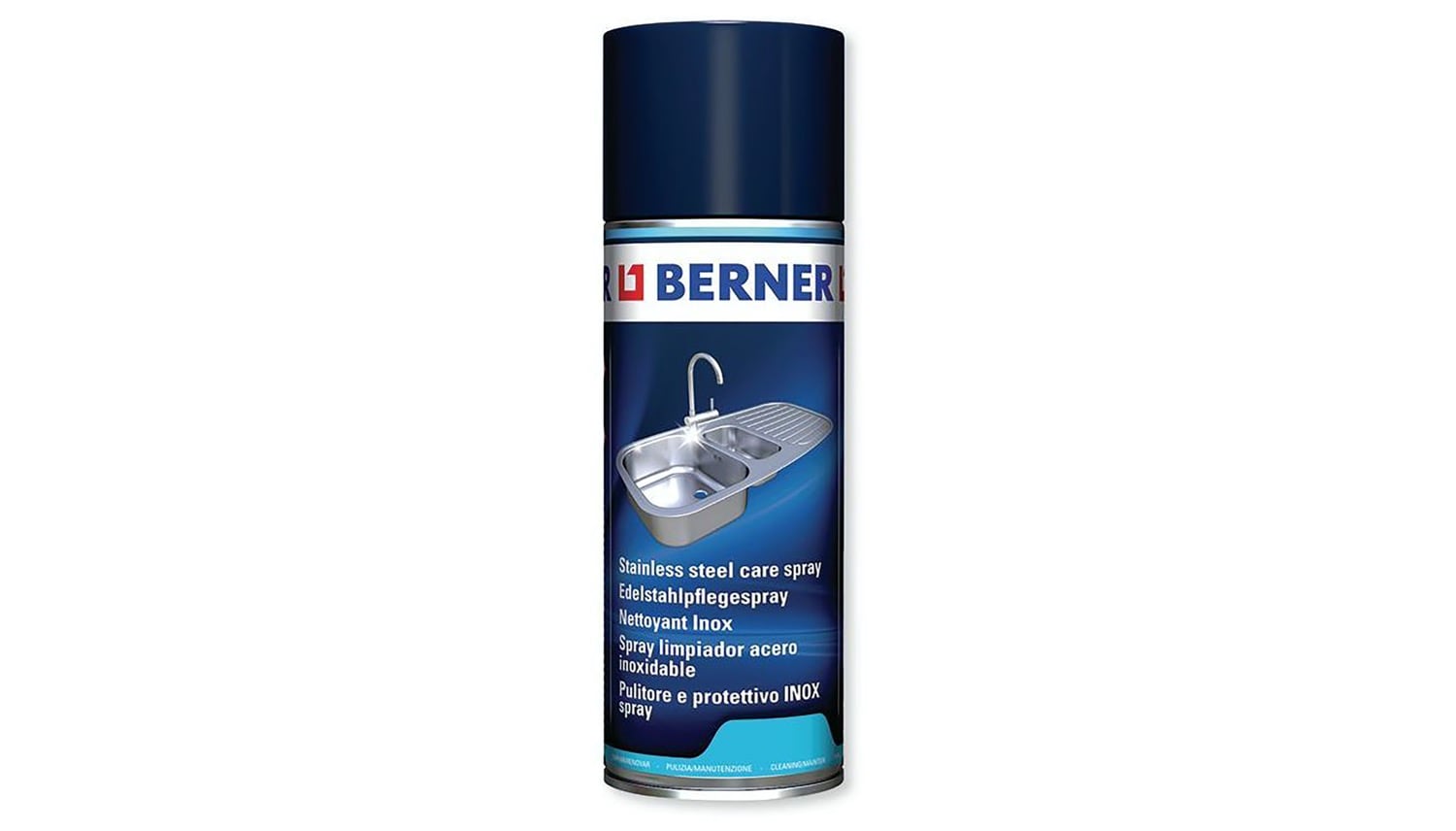 Berner Roestvrij Staal Onderhoud Spray 400ml 