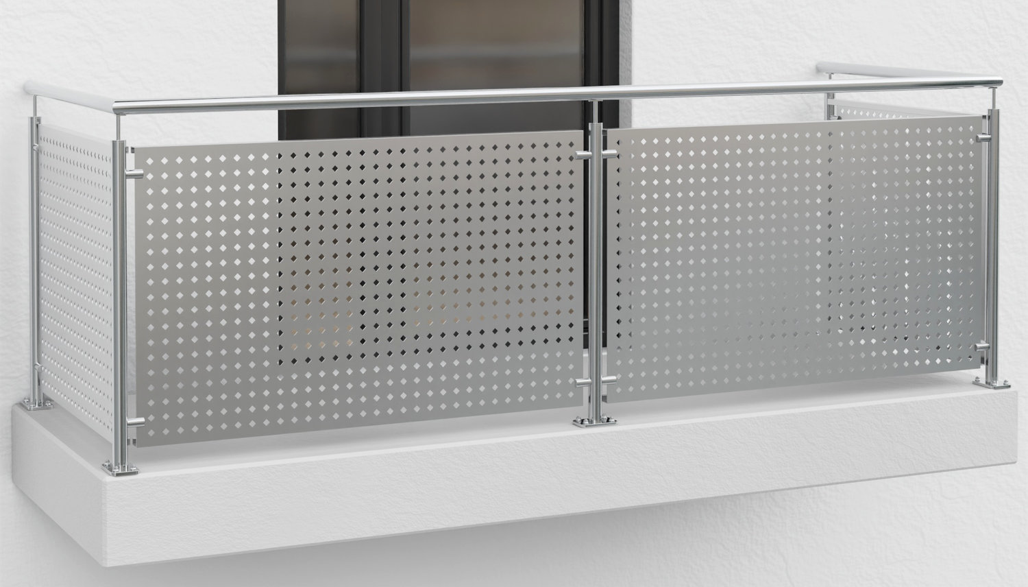 Balkonbekleding aluminium QL DI GE