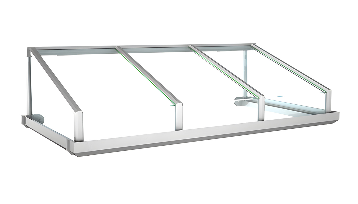 Vordach Aluminium Marin Acrylglas