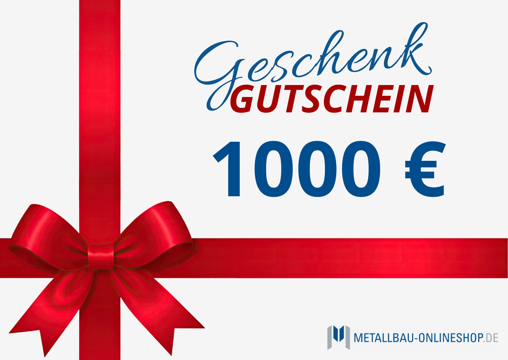 Geschenkgutschein digital – 1000 Euro