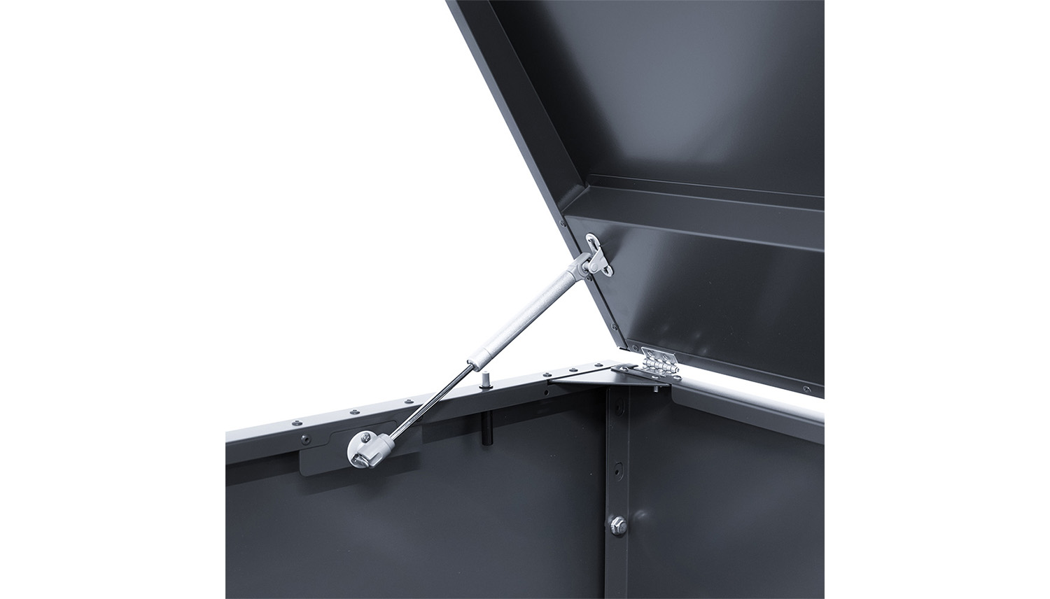 Mülltonnenbox Alu 1-türig MTB1012 240L von KNOBLOCH