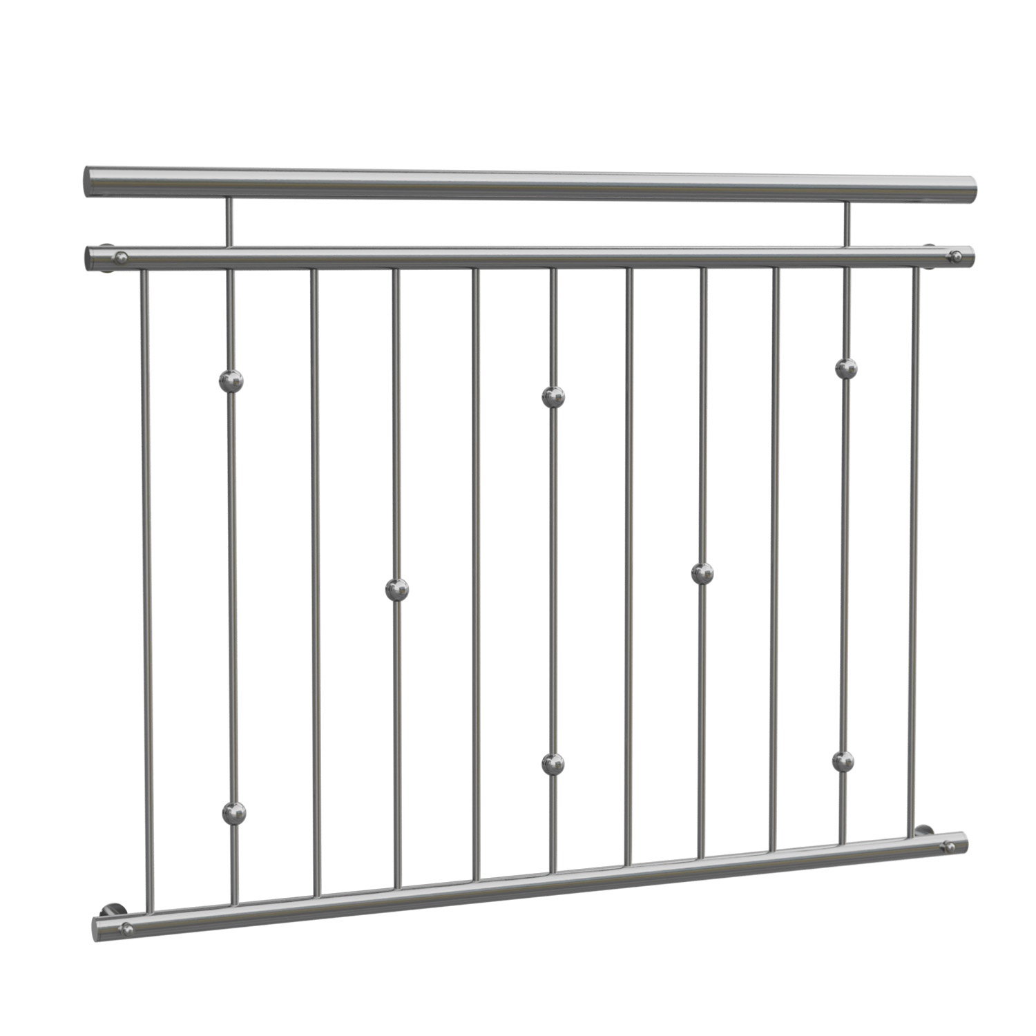 Frans Balkon roestvrijstalen Ballen Offset 