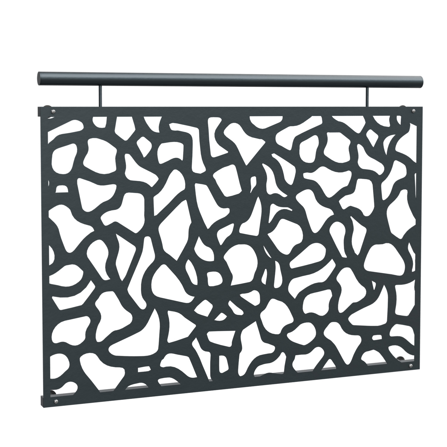 Frans Balkon Verzinkt Ontwerp Blad Abstract 2