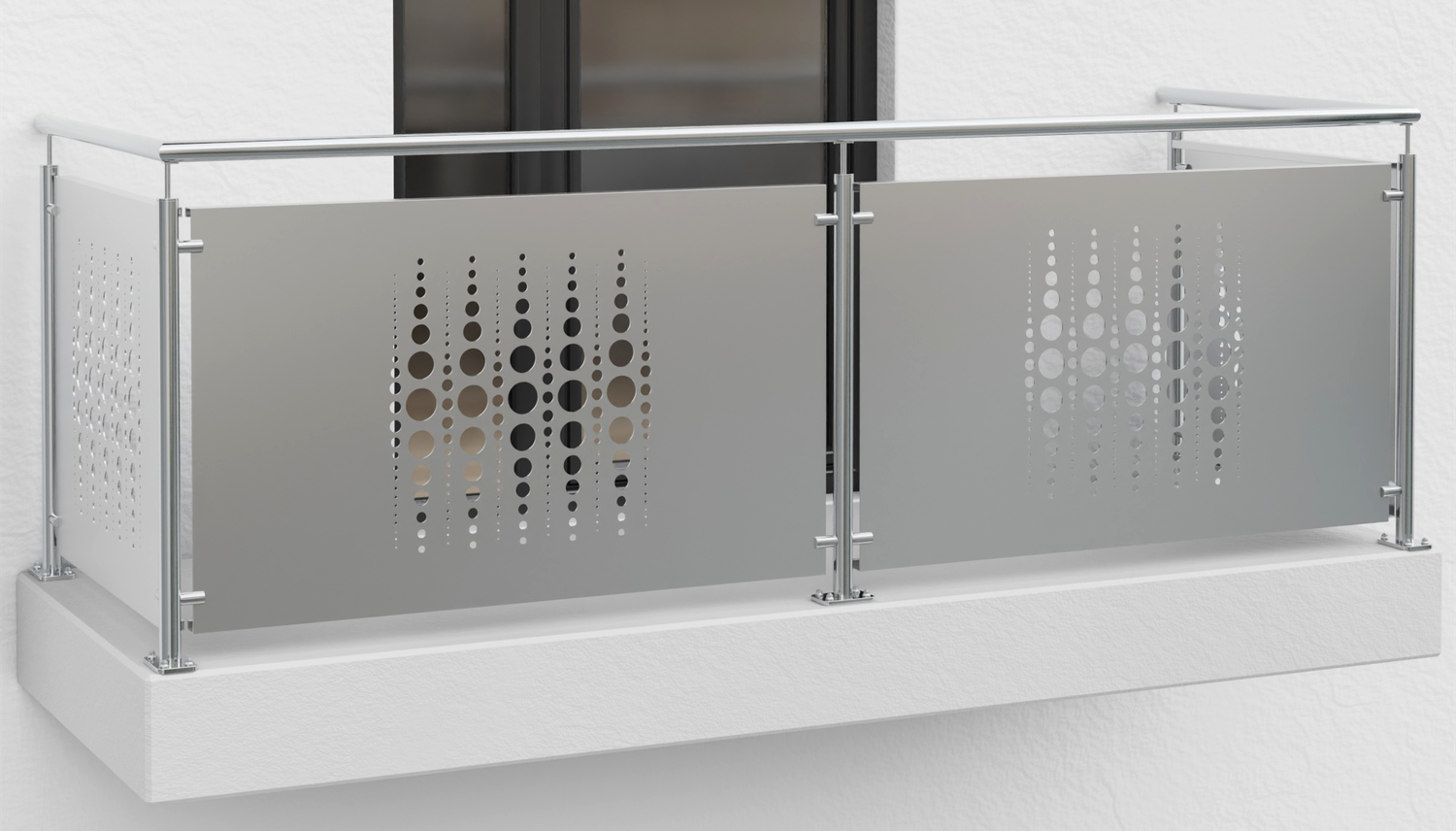 Balkonbekleding aluminium PE